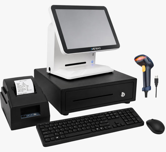 Punto de venta TOUCH screen 15,6 pulgadas con computador integrado pack full